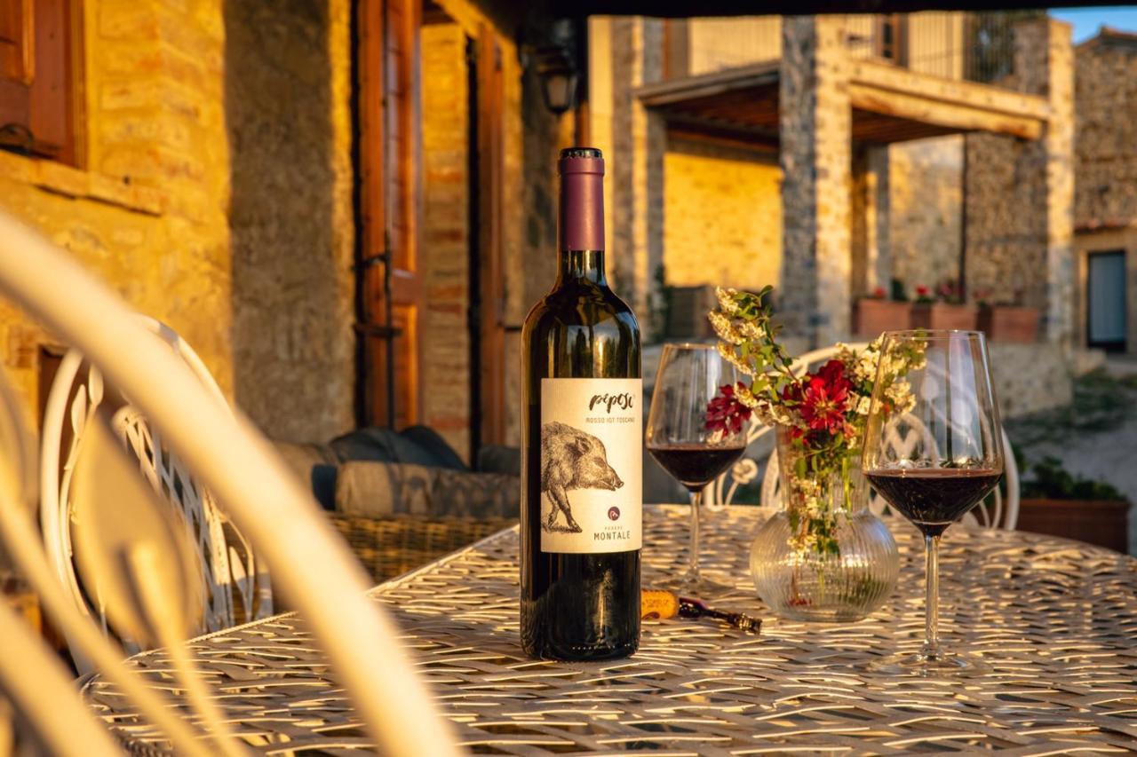Podere Montale Il Borgo Seggiano ภายนอก รูปภาพ