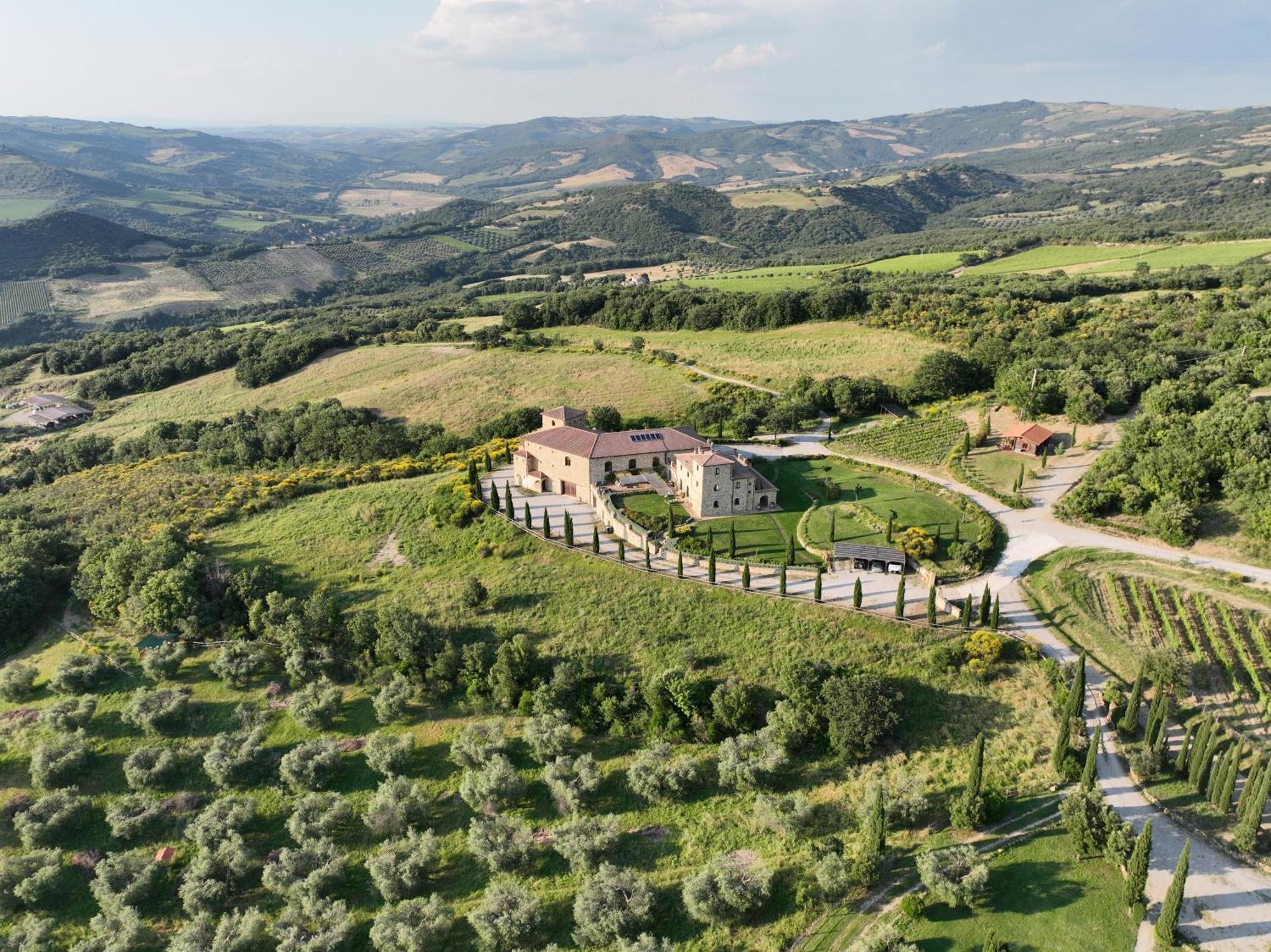 Podere Montale Il Borgo Seggiano ภายนอก รูปภาพ