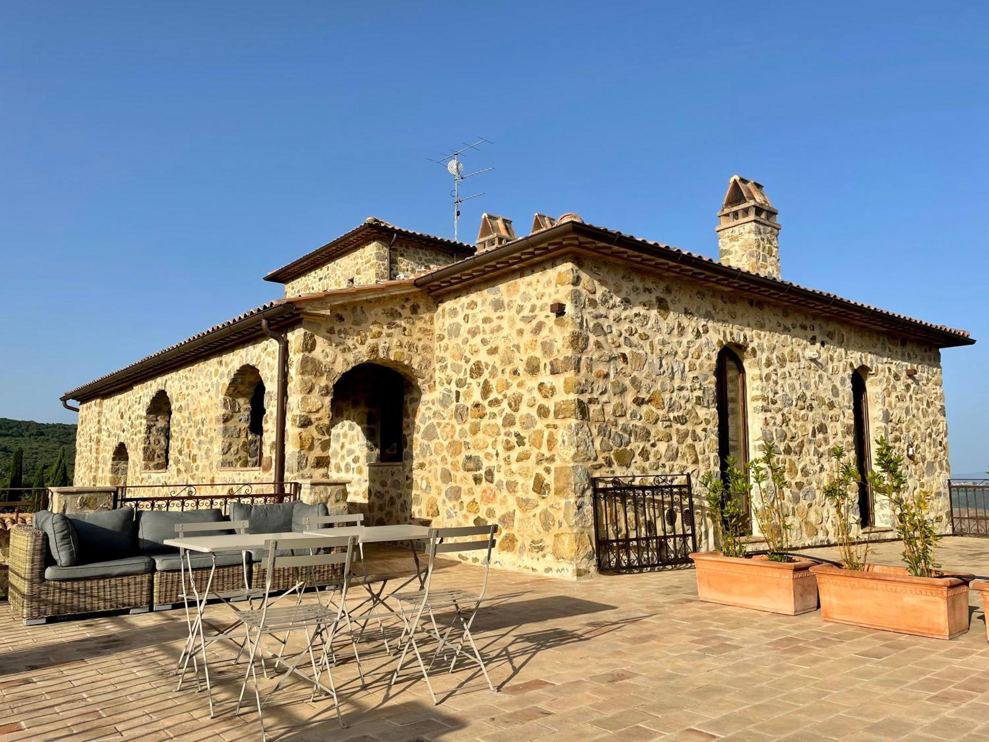 Podere Montale Il Borgo Seggiano ภายนอก รูปภาพ